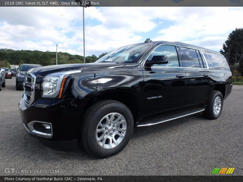 Onyx Black / Jet Black 2018 GMC Yukon XL SLT 4WD