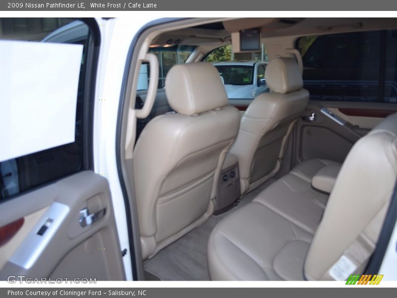 White Frost / Cafe Latte 2009 Nissan Pathfinder LE