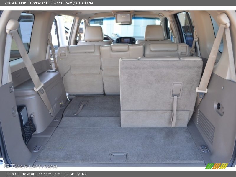 White Frost / Cafe Latte 2009 Nissan Pathfinder LE