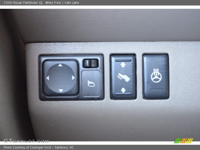 White Frost / Cafe Latte 2009 Nissan Pathfinder LE