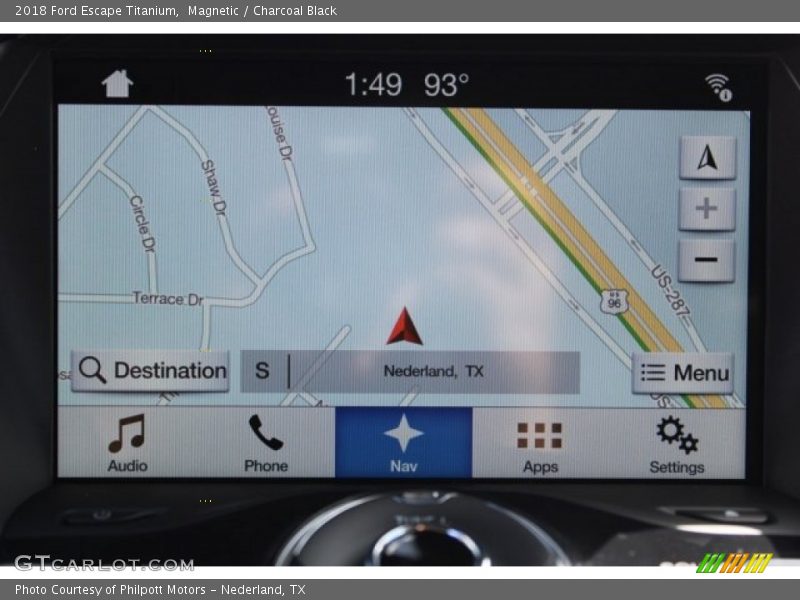 Magnetic / Charcoal Black 2018 Ford Escape Titanium
