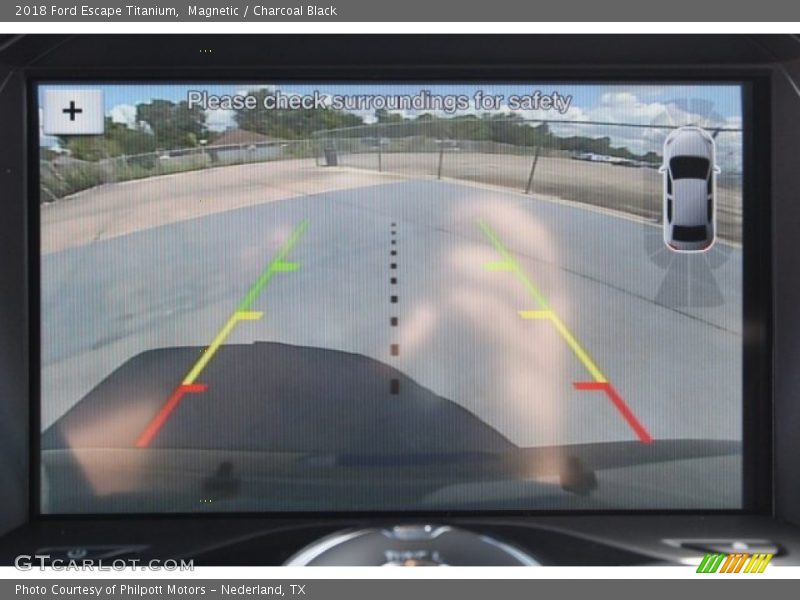 Magnetic / Charcoal Black 2018 Ford Escape Titanium
