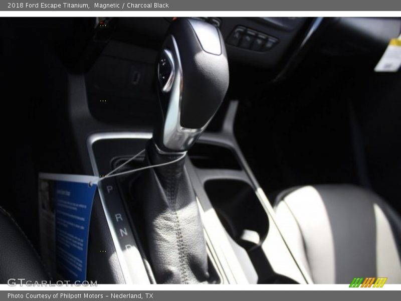 Magnetic / Charcoal Black 2018 Ford Escape Titanium
