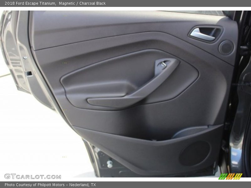 Magnetic / Charcoal Black 2018 Ford Escape Titanium