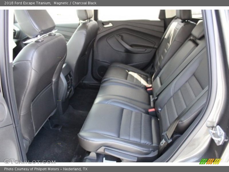 Magnetic / Charcoal Black 2018 Ford Escape Titanium