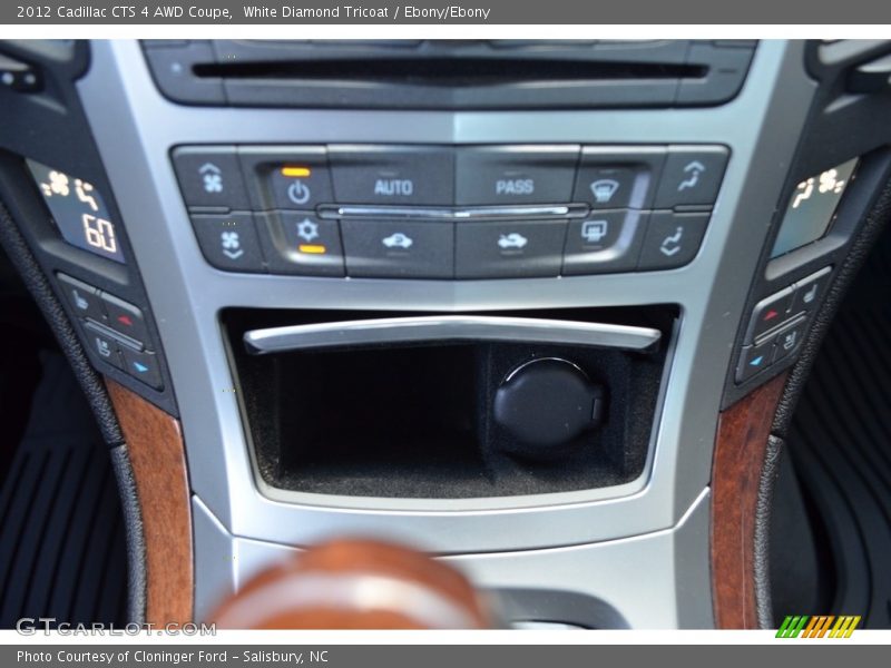 White Diamond Tricoat / Ebony/Ebony 2012 Cadillac CTS 4 AWD Coupe