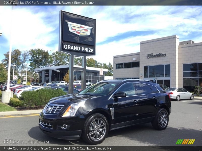 Black Raven / Ebony/Ebony 2016 Cadillac SRX Performance