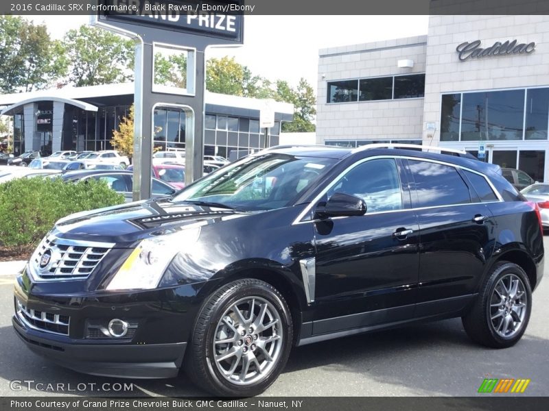 Black Raven / Ebony/Ebony 2016 Cadillac SRX Performance