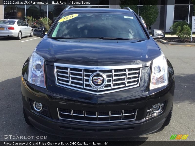 Black Raven / Ebony/Ebony 2016 Cadillac SRX Performance
