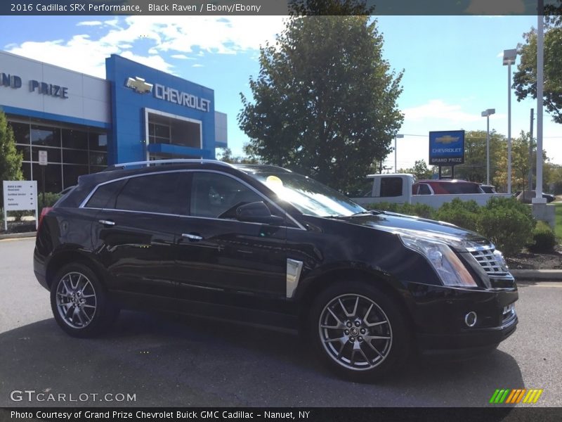 Black Raven / Ebony/Ebony 2016 Cadillac SRX Performance