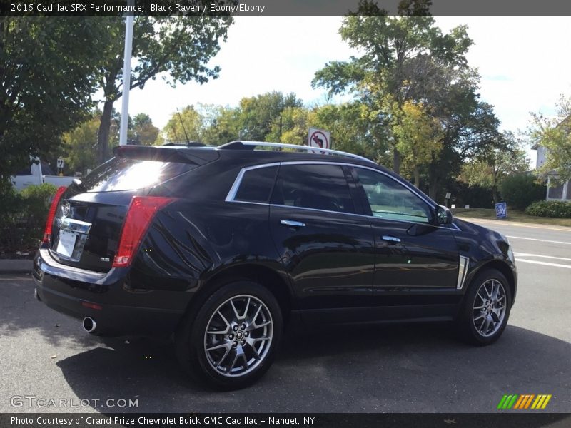 Black Raven / Ebony/Ebony 2016 Cadillac SRX Performance