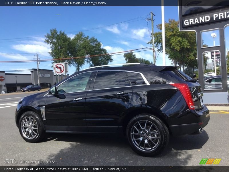 Black Raven / Ebony/Ebony 2016 Cadillac SRX Performance