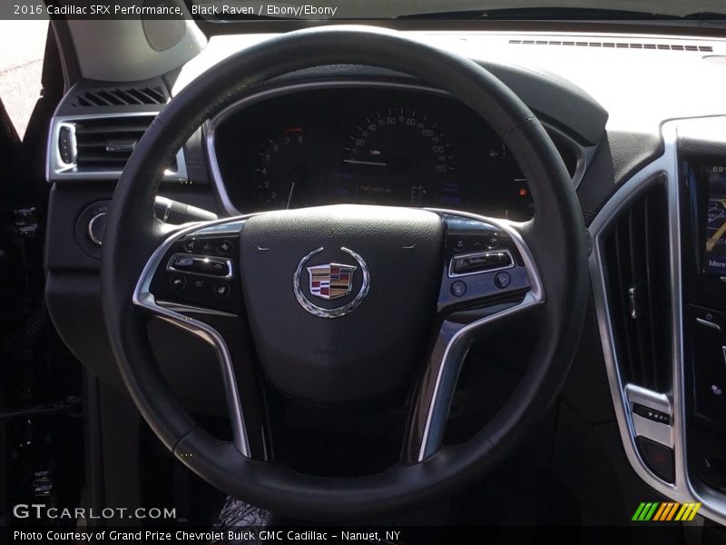 Black Raven / Ebony/Ebony 2016 Cadillac SRX Performance