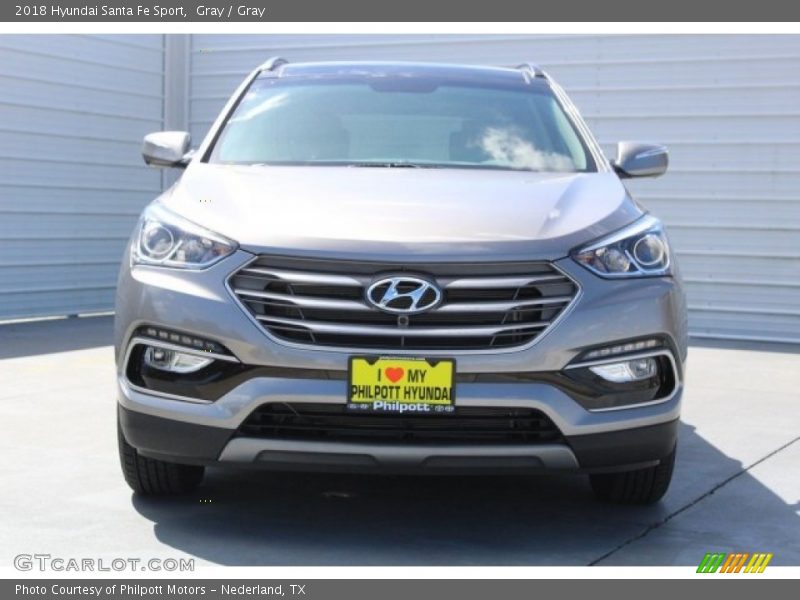 Gray / Gray 2018 Hyundai Santa Fe Sport