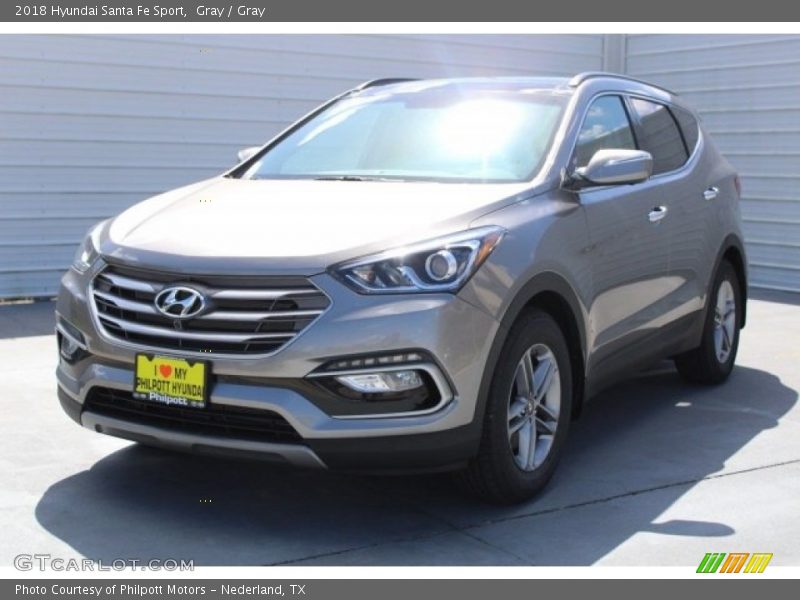 Gray / Gray 2018 Hyundai Santa Fe Sport