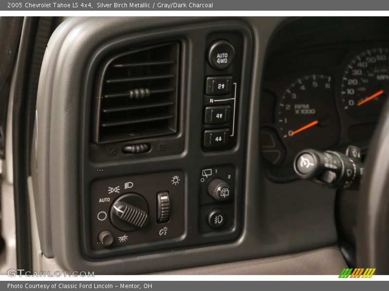 Silver Birch Metallic / Gray/Dark Charcoal 2005 Chevrolet Tahoe LS 4x4