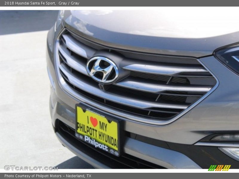 Gray / Gray 2018 Hyundai Santa Fe Sport