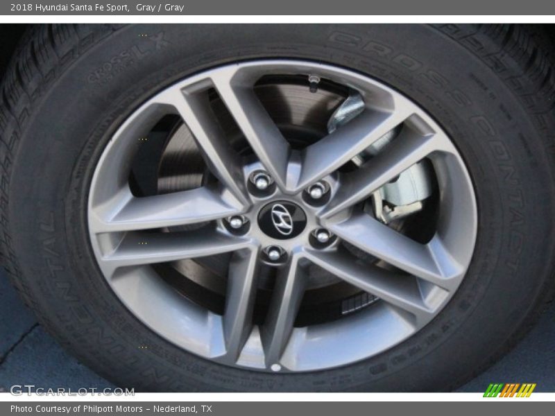 Gray / Gray 2018 Hyundai Santa Fe Sport