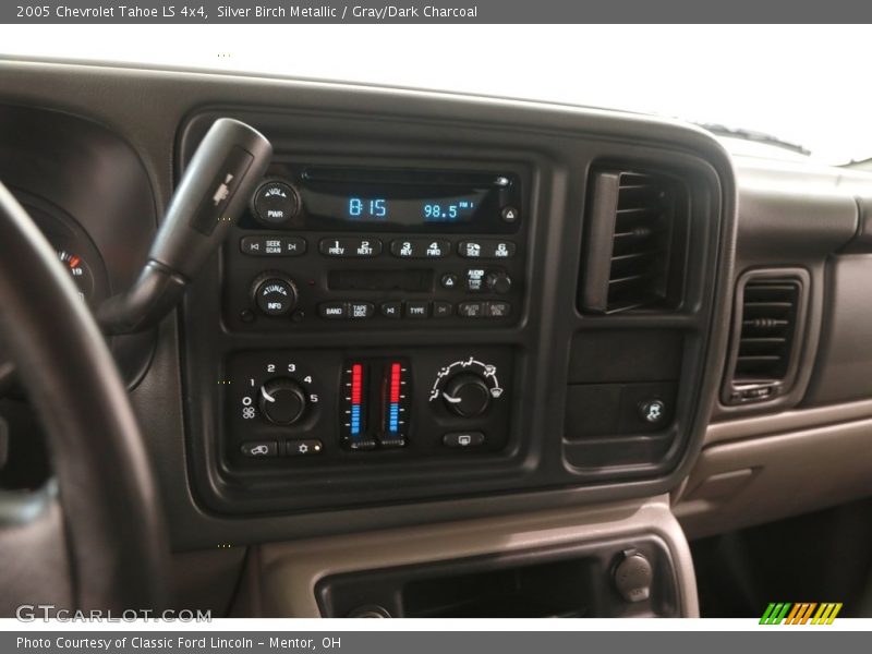 Silver Birch Metallic / Gray/Dark Charcoal 2005 Chevrolet Tahoe LS 4x4