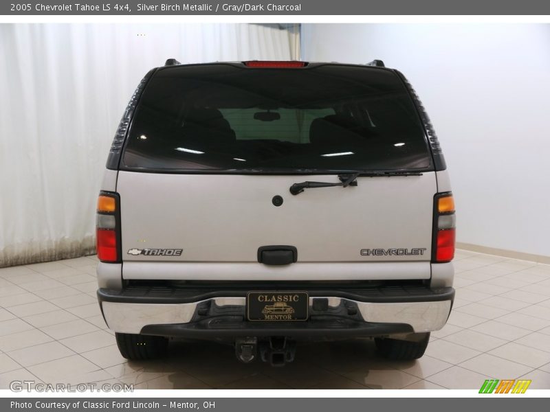 Silver Birch Metallic / Gray/Dark Charcoal 2005 Chevrolet Tahoe LS 4x4