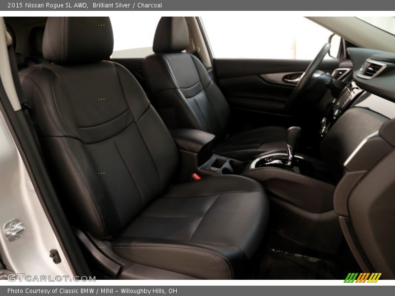 Brilliant Silver / Charcoal 2015 Nissan Rogue SL AWD