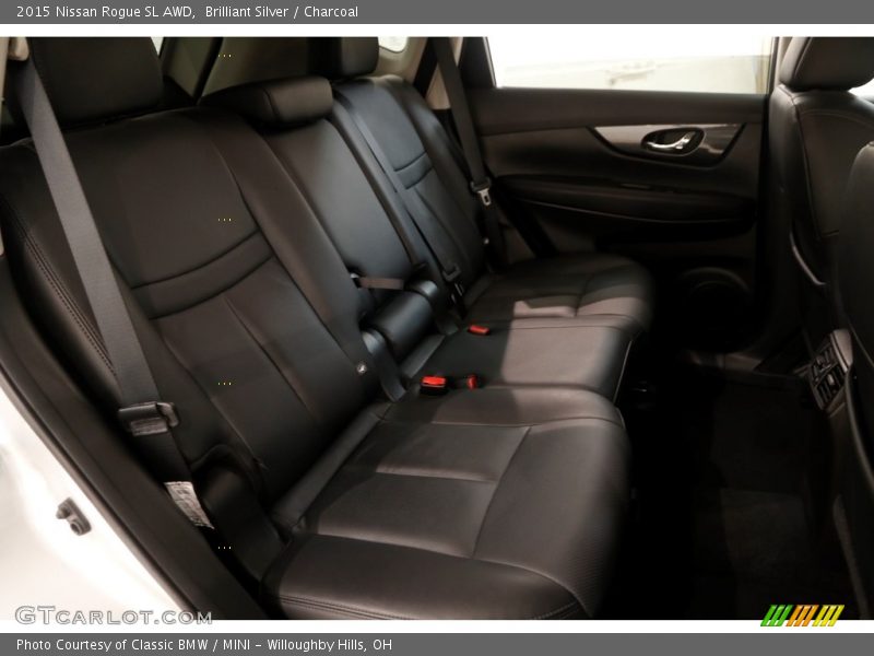 Brilliant Silver / Charcoal 2015 Nissan Rogue SL AWD