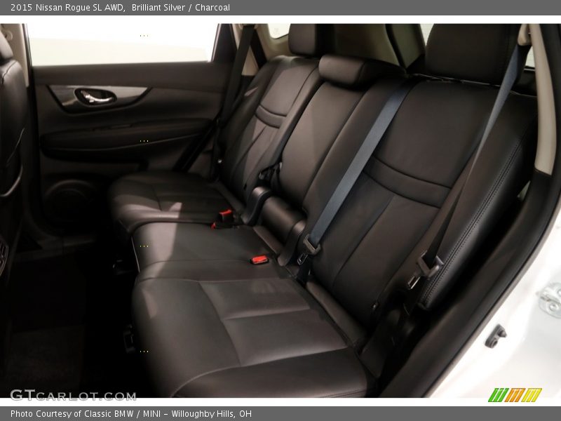 Brilliant Silver / Charcoal 2015 Nissan Rogue SL AWD