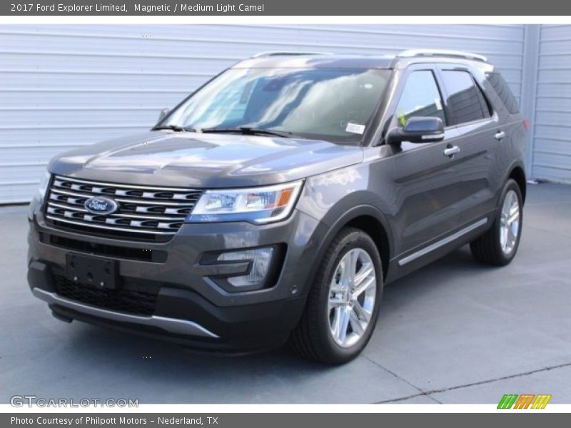 Magnetic / Medium Light Camel 2017 Ford Explorer Limited