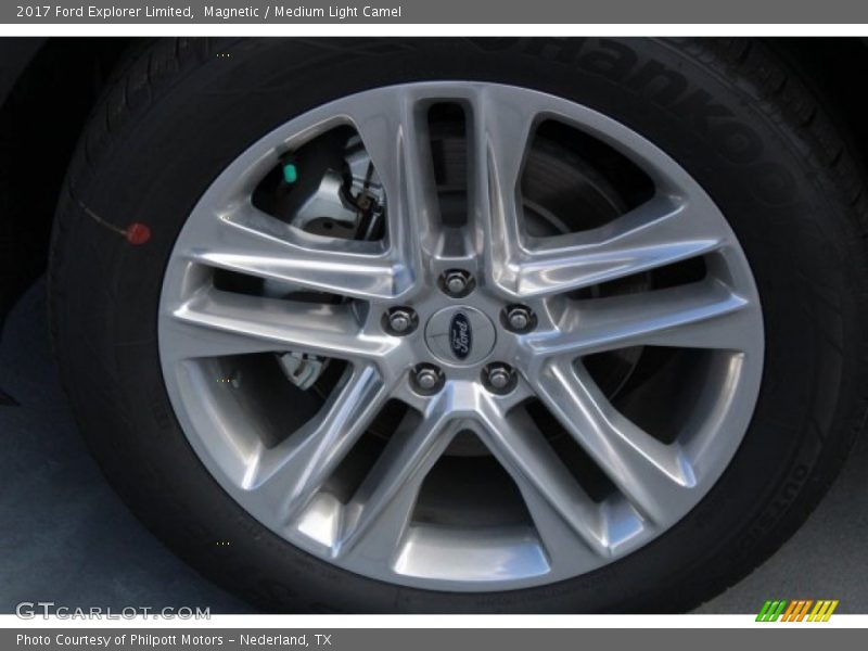 Magnetic / Medium Light Camel 2017 Ford Explorer Limited