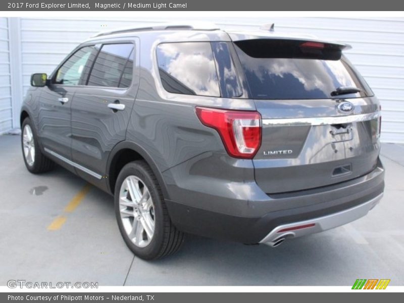 Magnetic / Medium Light Camel 2017 Ford Explorer Limited
