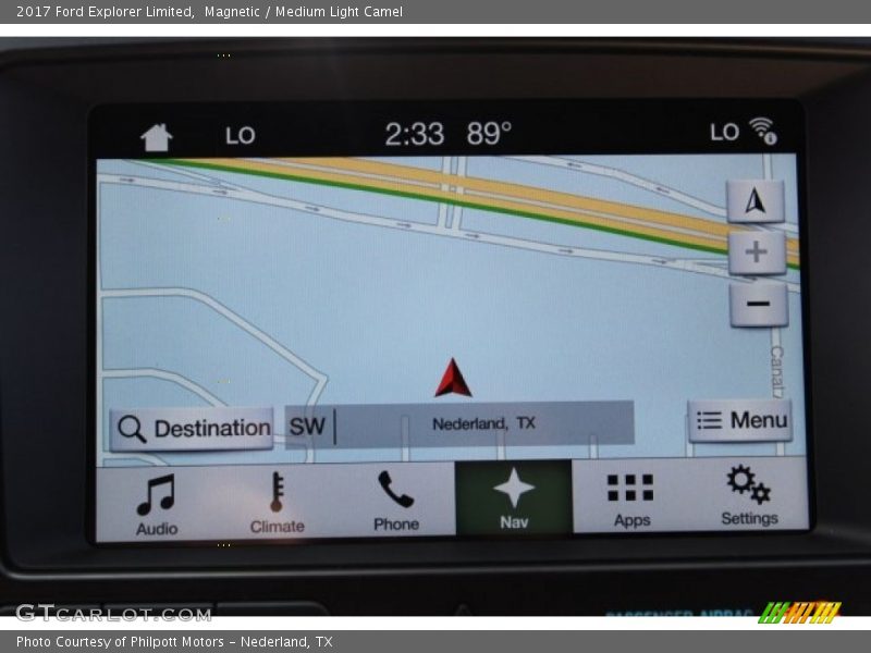 Magnetic / Medium Light Camel 2017 Ford Explorer Limited