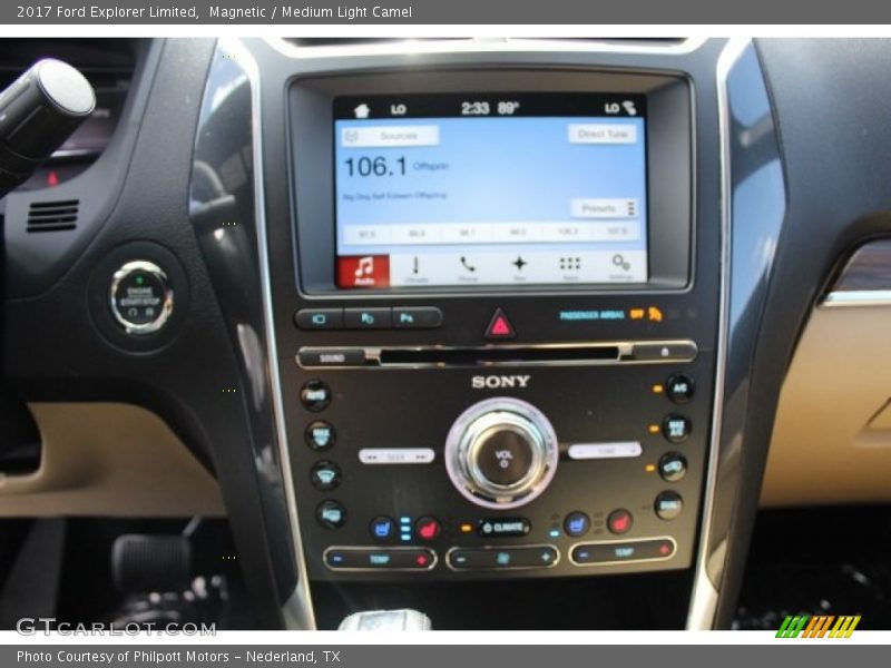 Magnetic / Medium Light Camel 2017 Ford Explorer Limited
