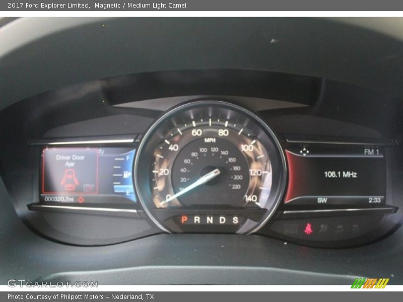 Magnetic / Medium Light Camel 2017 Ford Explorer Limited