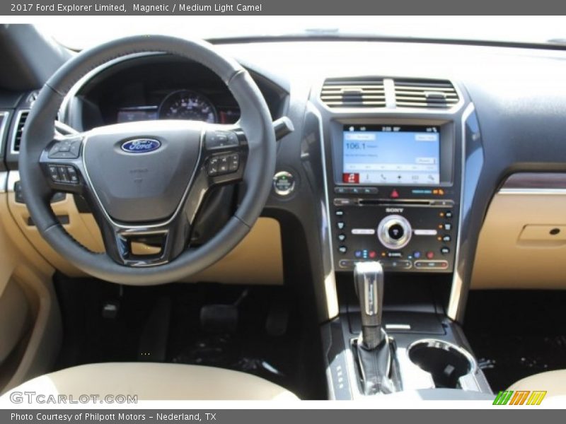 Magnetic / Medium Light Camel 2017 Ford Explorer Limited