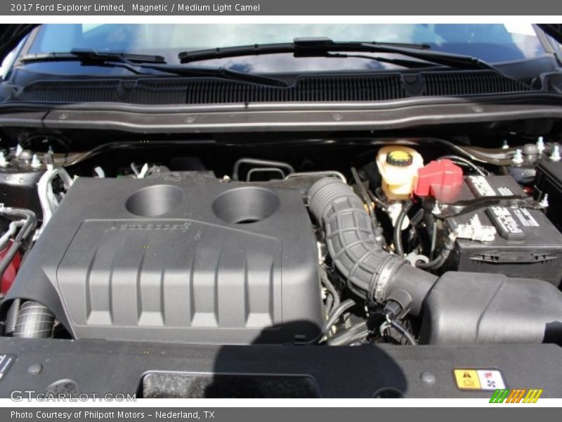 Magnetic / Medium Light Camel 2017 Ford Explorer Limited