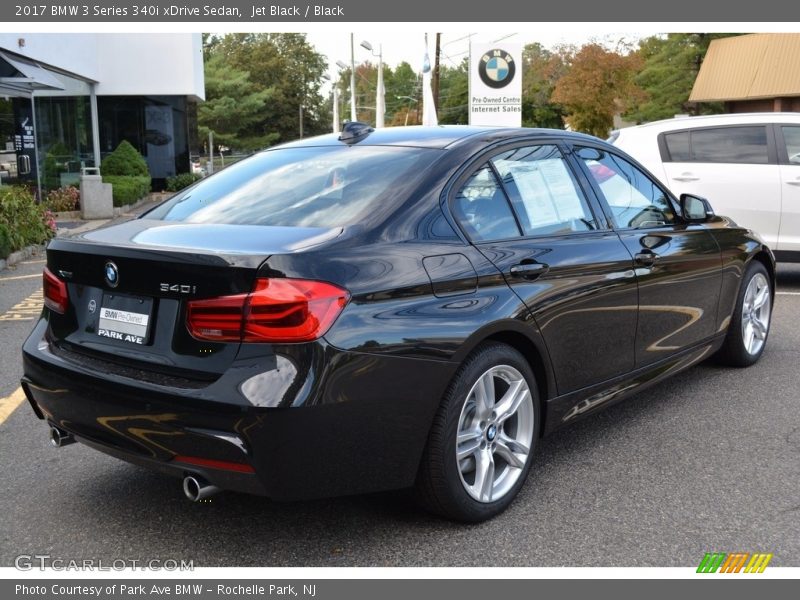 Jet Black / Black 2017 BMW 3 Series 340i xDrive Sedan