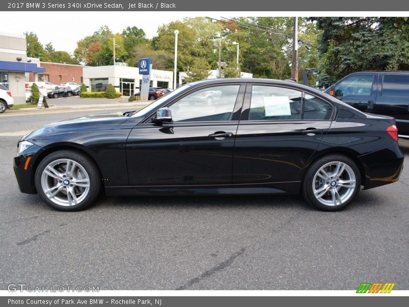 Jet Black / Black 2017 BMW 3 Series 340i xDrive Sedan