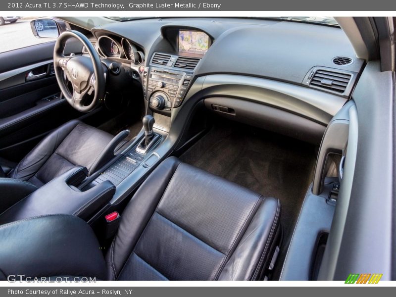 Graphite Luster Metallic / Ebony 2012 Acura TL 3.7 SH-AWD Technology