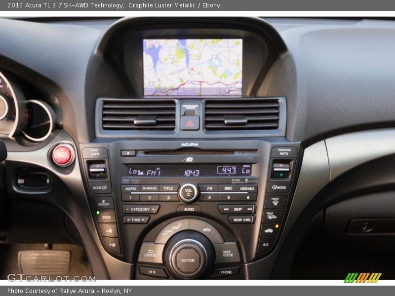 Graphite Luster Metallic / Ebony 2012 Acura TL 3.7 SH-AWD Technology