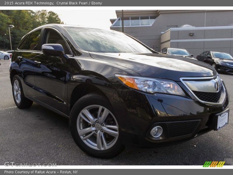 Crystal Black Pearl / Ebony 2015 Acura RDX Technology