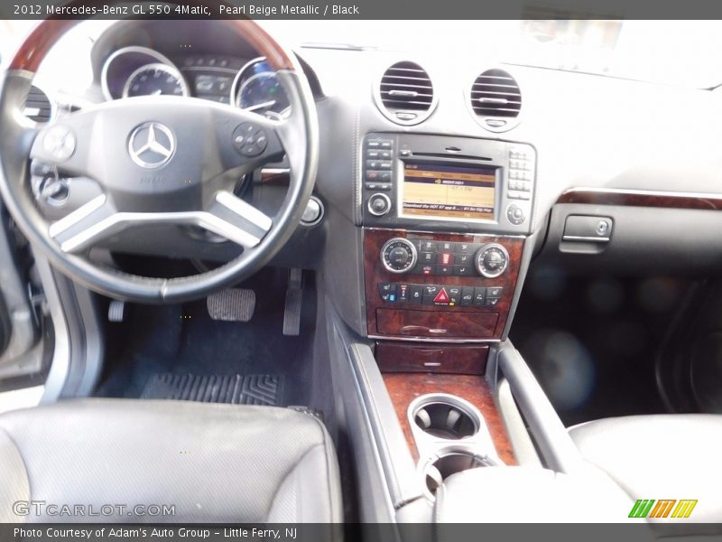 Pearl Beige Metallic / Black 2012 Mercedes-Benz GL 550 4Matic
