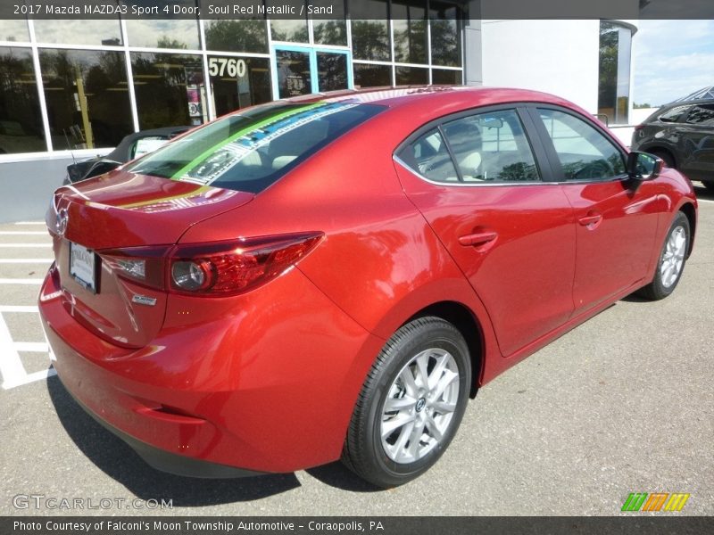 Soul Red Metallic / Sand 2017 Mazda MAZDA3 Sport 4 Door