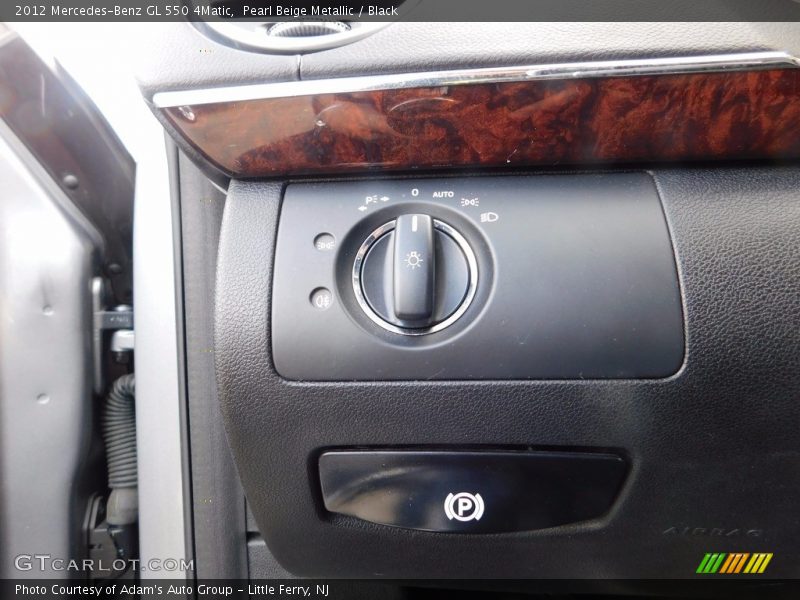 Pearl Beige Metallic / Black 2012 Mercedes-Benz GL 550 4Matic