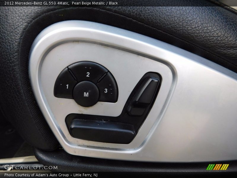 Pearl Beige Metallic / Black 2012 Mercedes-Benz GL 550 4Matic