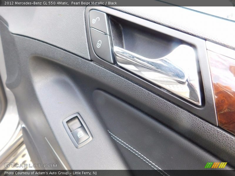 Pearl Beige Metallic / Black 2012 Mercedes-Benz GL 550 4Matic