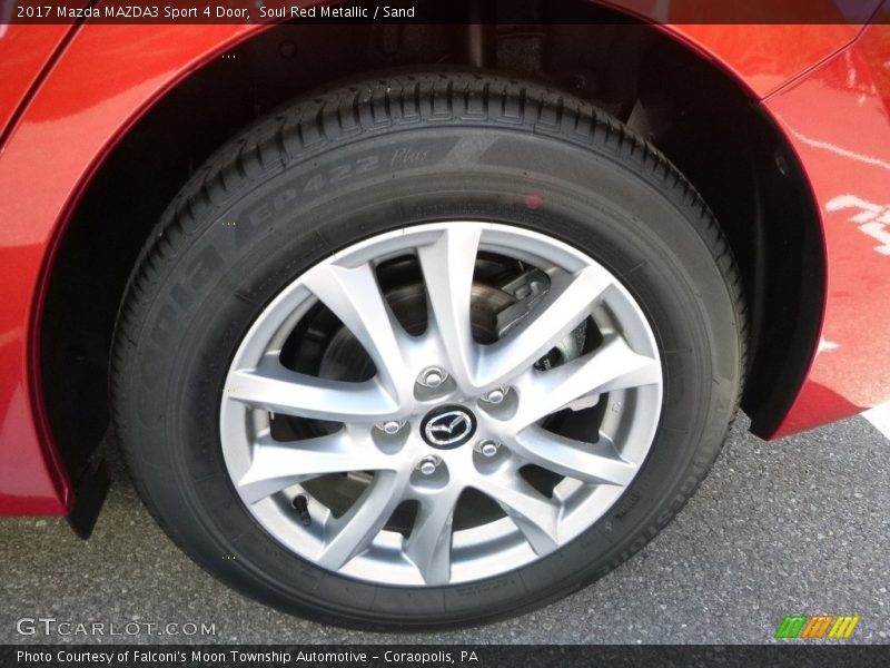 Soul Red Metallic / Sand 2017 Mazda MAZDA3 Sport 4 Door