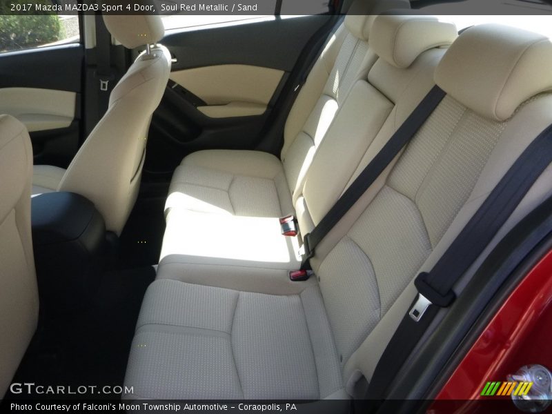 Soul Red Metallic / Sand 2017 Mazda MAZDA3 Sport 4 Door