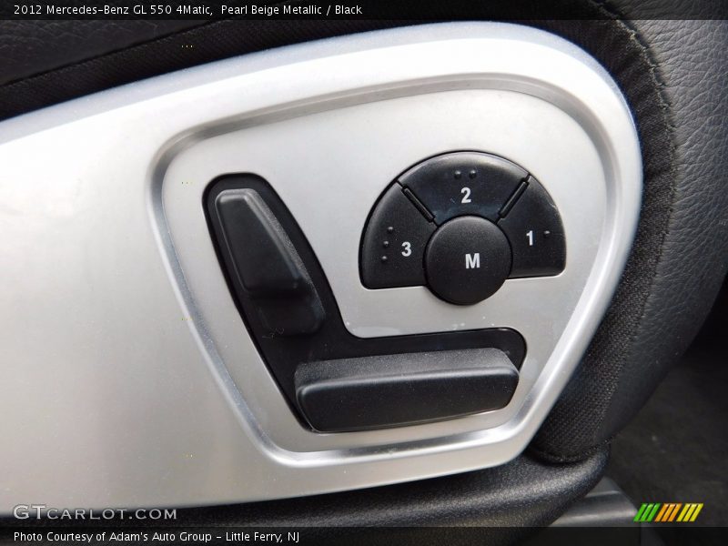 Pearl Beige Metallic / Black 2012 Mercedes-Benz GL 550 4Matic