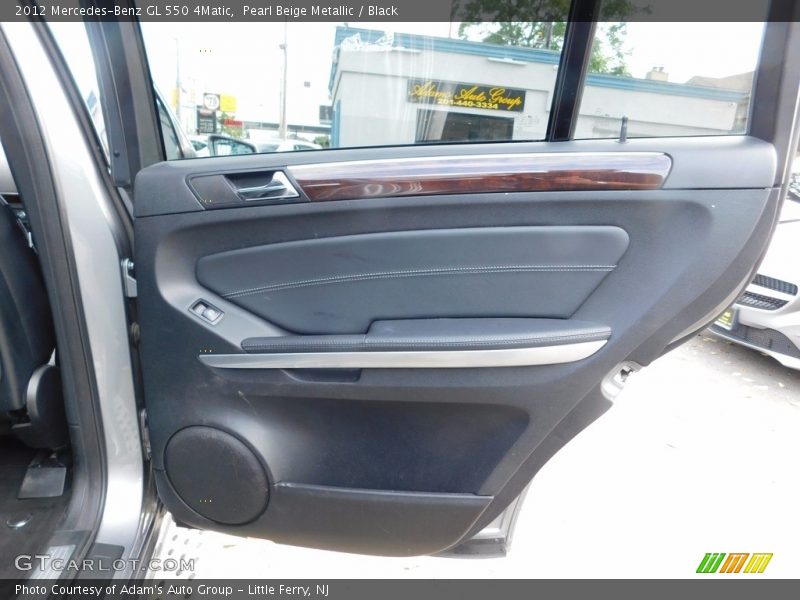 Pearl Beige Metallic / Black 2012 Mercedes-Benz GL 550 4Matic