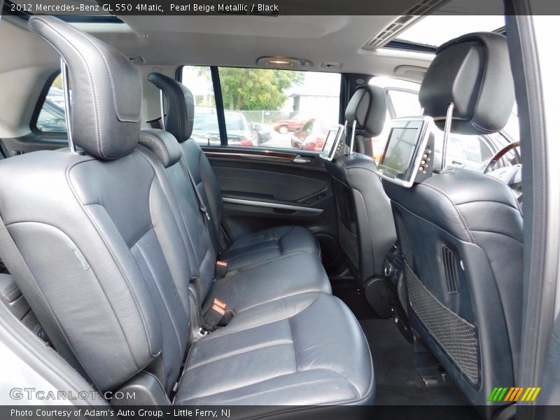 Pearl Beige Metallic / Black 2012 Mercedes-Benz GL 550 4Matic
